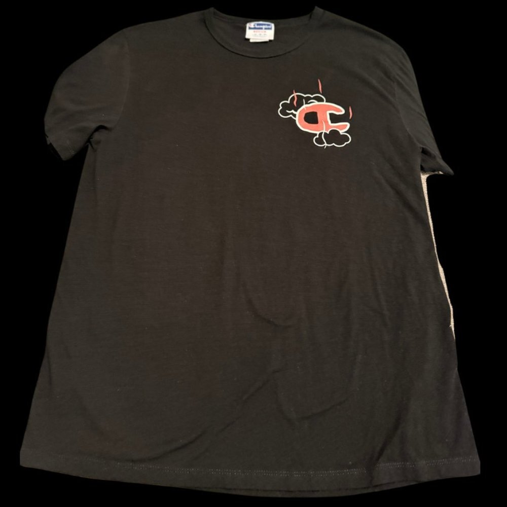 Champion "Volcano" Athletic T-shirt Black (Medium) - Picture 2 of 4
